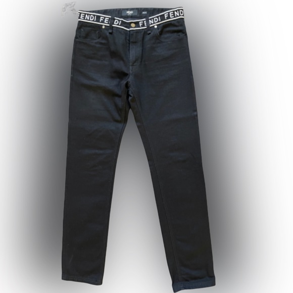 FENDI Logo Jeans - Picture 2 of 4